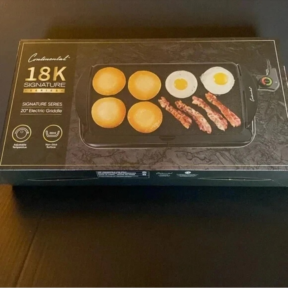 Electric Griddle - Black
